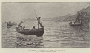Pescatore di Positano, nella mostra alla New Gallery